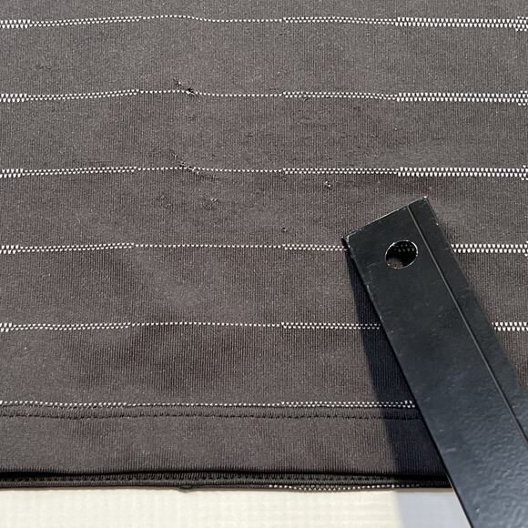 Nike Tiger Woods Polo Shirt Mens XL Black Striped Dri-Fit Golf BV0350-010 - Picture 6 of 16